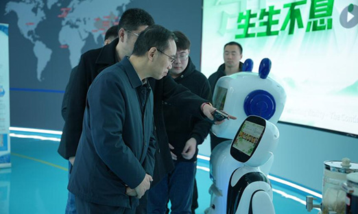 安徽省发改委领导赴安徽言鼎生物考察调研