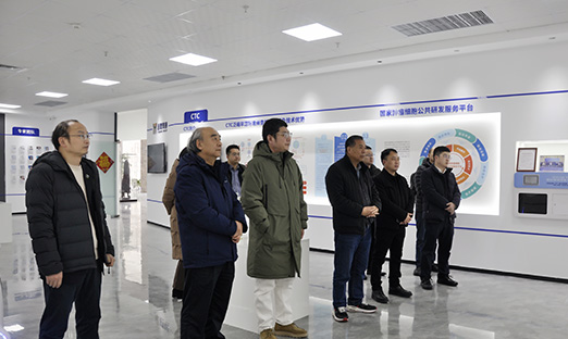 古井集团党委书记、董事长梁金辉一行莅临言鼎集团考察交流，共话健康新未来